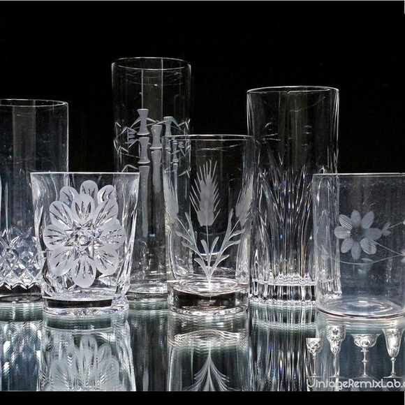Vintage | Cut Crystal Collins Glass - Picture 12 of 12